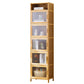 Contemporary Rectangle Storage Cabinet Natural Finish Accent Cabinet with Doors 17"L x 13"W x 67"H Natural Clearhalo 'Cabinets & Chests' 'cabinets_chests' 'furn' 'furn_cabinets_chests' 'Furniture' 'Living Room Furniture' 6671828