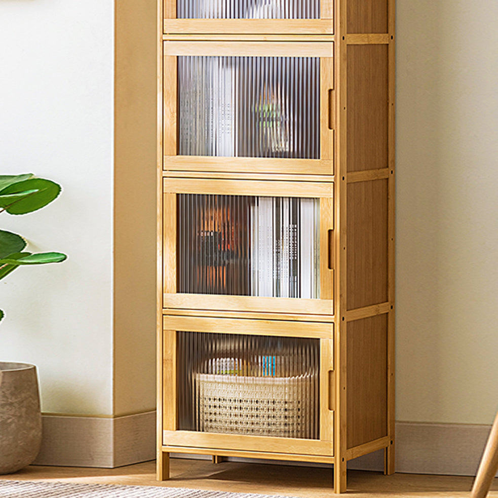 Contemporary Rectangle Storage Cabinet Natural Finish Accent Cabinet with Doors Clearhalo 'Cabinets & Chests' 'cabinets_chests' 'furn' 'furn_cabinets_chests' 'Furniture' 'Living Room Furniture' 6671829