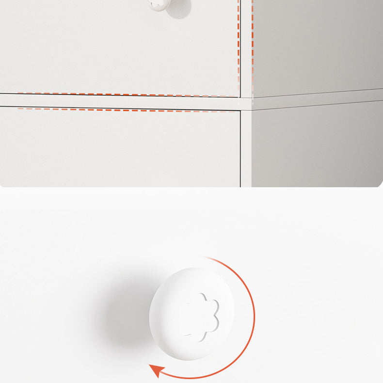 Contemporary Rectangle Storage Cabinet Manufactured Wood Accent Cabinet with Doors Clearhalo 'Cabinets & Chests' 'cabinets_chests' 'furn' 'furn_cabinets_chests' 'Furniture' 'Living Room Furniture' 6671880