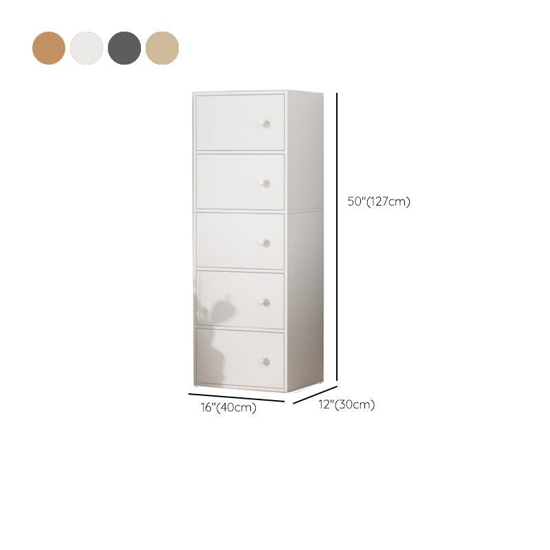 Contemporary Rectangle Storage Cabinet Manufactured Wood Accent Cabinet with Doors Clearhalo 'Cabinets & Chests' 'cabinets_chests' 'furn' 'furn_cabinets_chests' 'Furniture' 'Living Room Furniture' 6671909