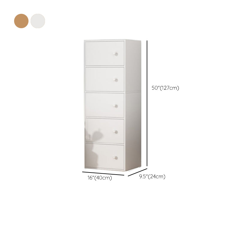 Contemporary Rectangle Storage Cabinet Manufactured Wood Accent Cabinet with Doors Clearhalo 'Cabinets & Chests' 'cabinets_chests' 'furn' 'furn_cabinets_chests' 'Furniture' 'Living Room Furniture' 6671915