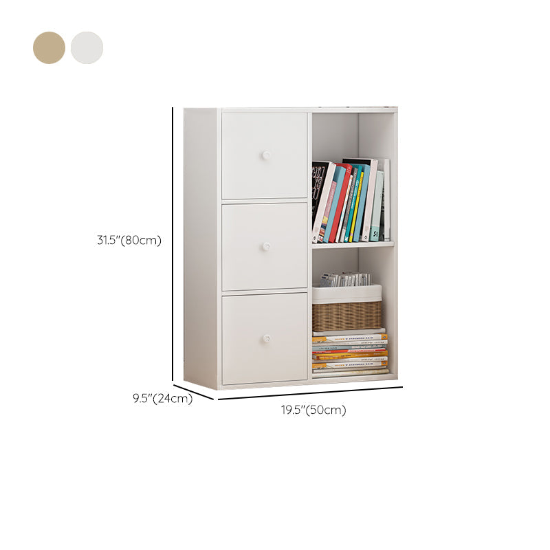 Contemporary Rectangle Storage Cabinet Manufactured Wood Accent Cabinet with Doors Clearhalo 'Cabinets & Chests' 'cabinets_chests' 'furn' 'furn_cabinets_chests' 'Furniture' 'Living Room Furniture' 6671918