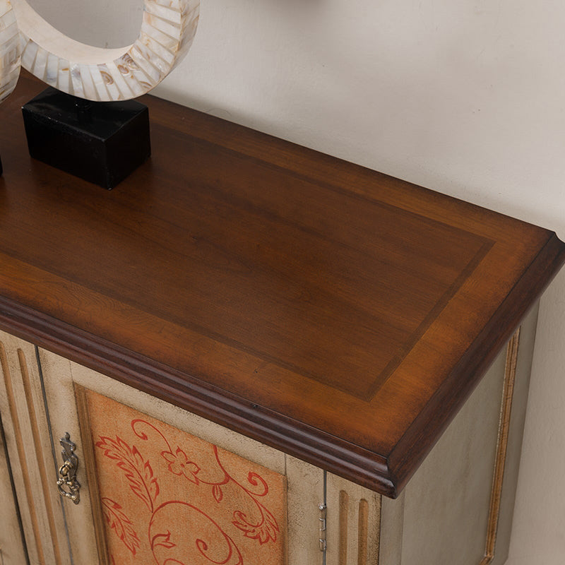 Industrial Solid Wood Storage Cabinet with Doors Chest with Shelves Clearhalo 'Cabinets & Chests' 'cabinets_chests' 'furn' 'furn_cabinets_chests' 'Furniture' 'Living Room Furniture' 6671926