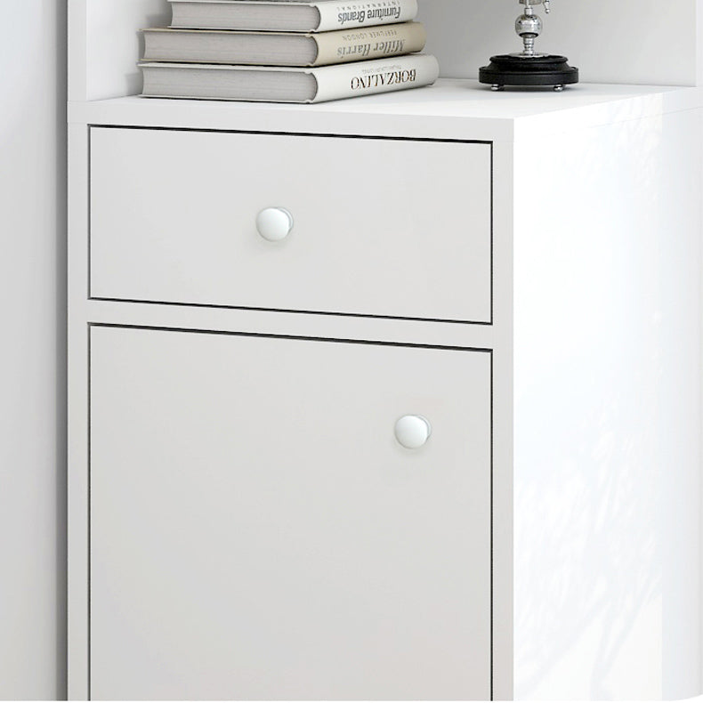 Contemporary 1 Door Accent Cabinet Corner Straight Legs Storage Cabinet Clearhalo 'Cabinets & Chests' 'cabinets_chests' 'furn' 'furn_cabinets_chests' 'Furniture' 'Living Room Furniture' 6671960