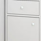 Contemporary 1 Door Accent Cabinet Corner Straight Legs Storage Cabinet Clearhalo 'Cabinets & Chests' 'cabinets_chests' 'furn' 'furn_cabinets_chests' 'Furniture' 'Living Room Furniture' 6671962