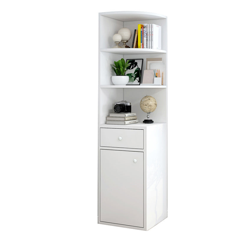Contemporary 1 Door Accent Cabinet Corner Straight Legs Storage Cabinet Clearhalo 'Cabinets & Chests' 'cabinets_chests' 'furn' 'furn_cabinets_chests' 'Furniture' 'Living Room Furniture' 6671966
