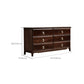 Mid-Century Modern Accent Chest Rectangle Brown Lacquered Wood Chest Clearhalo 'Cabinets & Chests' 'cabinets_chests' 'furn' 'furn_cabinets_chests' 'Furniture' 'Living Room Furniture' 6672073