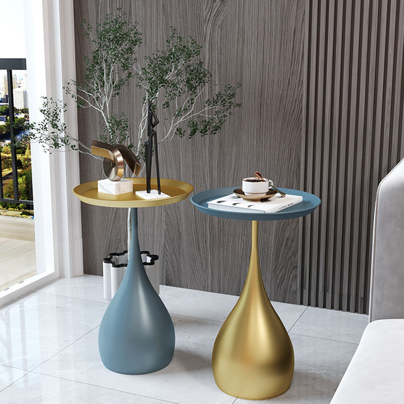 Tavolo da gamba del vassoio superiore tavolo da piedistallo per soggiorno per soggiorno