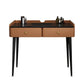 Vanity contemporaneo con cassetto Specchio a specchio in legno a letto Bedroommakeup Vanity Set