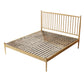 Glam Metal Slat Bed with Headboard Standard Bed with Metal Legs in Gold Clearhalo 'Bedroom Furniture' 'Beds' 'furn' 'furn_beds' 'Furniture' 6672617