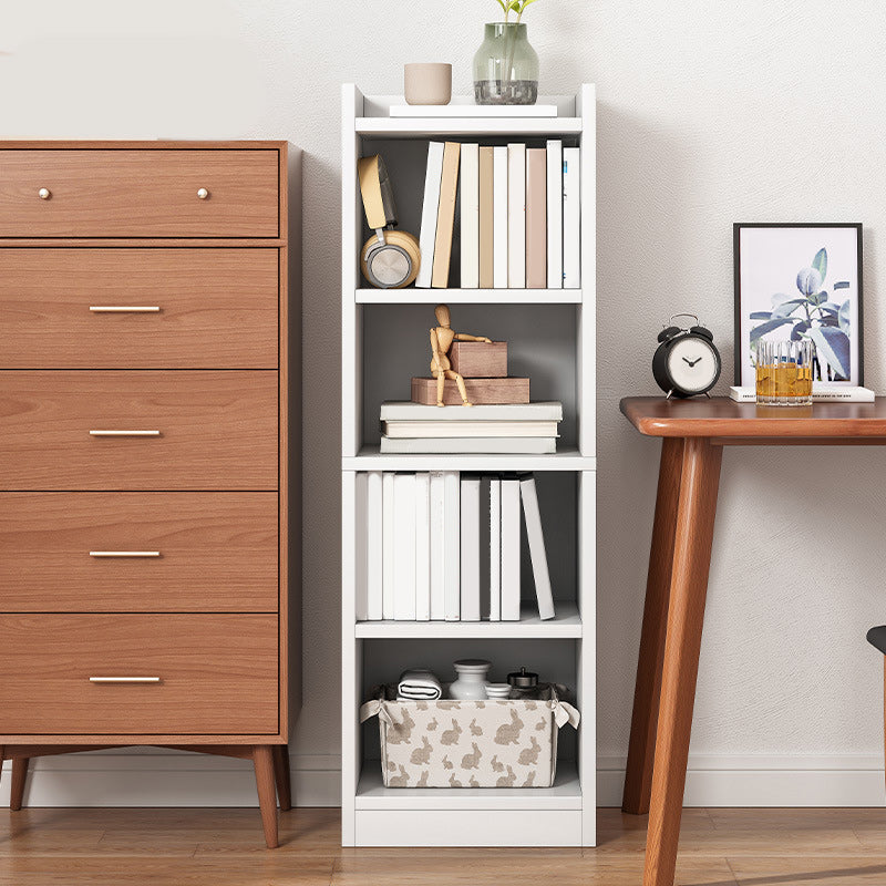 Contemporary Rectangle Standard Chest with Shelves for Living Room 12"L x 10"W x 49"H White Clearhalo 'Cabinets & Chests' 'cabinets_chests' 'furn' 'furn_cabinets_chests' 'Furniture' 'Living Room Furniture' 6672784