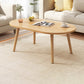 Table basse à quatre pieds en bois artificiel ou table d'appoint avec étagère