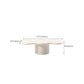 Scandinavian Free Form Coffee Table White Wooden Cocktail Table with 4 Legs Clearhalo 'Coffee & Accent Tables' 'Coffee Tables' 'coffee_tables' 'furn' 'furn_coffee_tables' 'Furniture' 'Living Room Furniture' 6673369