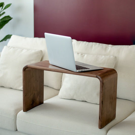 Solid Wood End Table Rectangular Corner Table for Living Room