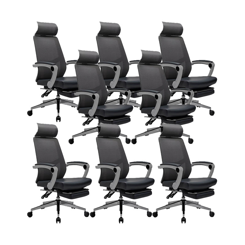 Modern Fixed Arms Bure stoel verstelbare stoelhoogte bureau stoel met wielen