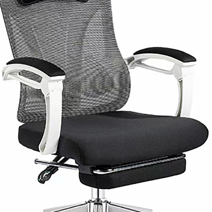 Modern Office Chair Adjustable Seat Height Padded Arms Desk Chair with Wheels Clearhalo 'furn' 'furn_office_chair' 'Furniture' 'Office Chairs' 'Office Furniture' 'office_chair' 6673910
