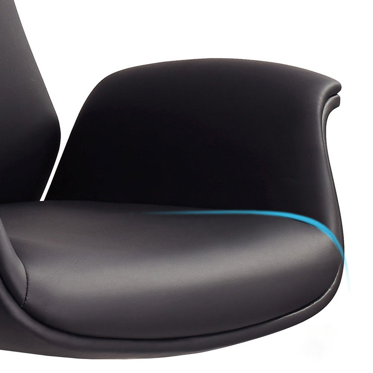オフィスのためのモダンレザーエグゼクティブチェアブラックマネージャーの椅子