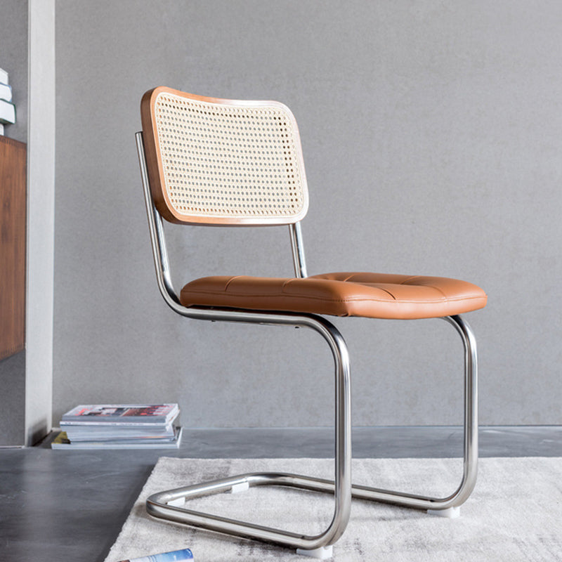 Contemporary No Arm Desk Chair No Wheels Task Chair for Office Clearhalo 'furn' 'furn_office_chair' 'Furniture' 'Office Chairs' 'Office Furniture' 'office_chair' 6673999