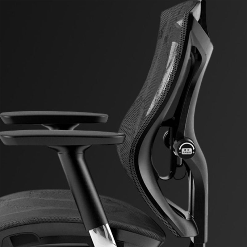 Modern Swivel Chair Adjustable Seat Height Removable Arms Office Chair with Wheels