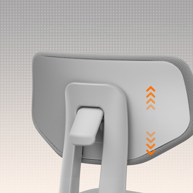 Modern Desk Chair Adjustable Seat Height Armless Office Chair with Wheels Clearhalo 'furn' 'furn_office_chair' 'Furniture' 'Office Chairs' 'Office Furniture' 'office_chair' 6674131