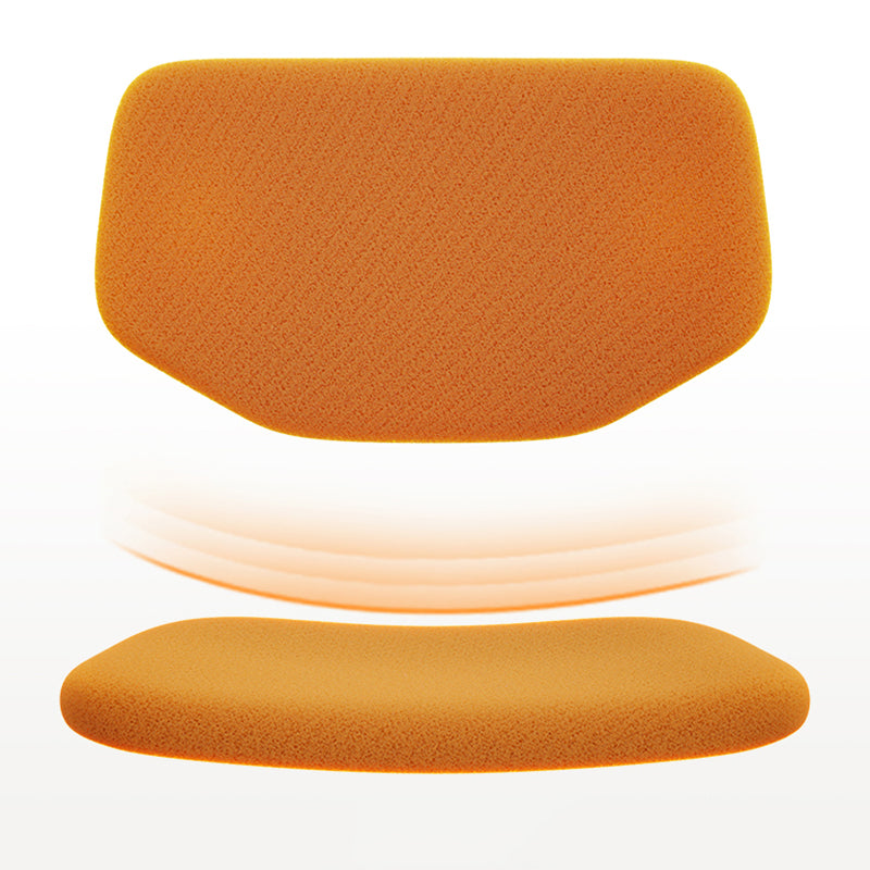 Modern Desk Chair Adjustable Seat Height Armless Office Chair with Wheels Clearhalo 'furn' 'furn_office_chair' 'Furniture' 'Office Chairs' 'Office Furniture' 'office_chair' 6674133