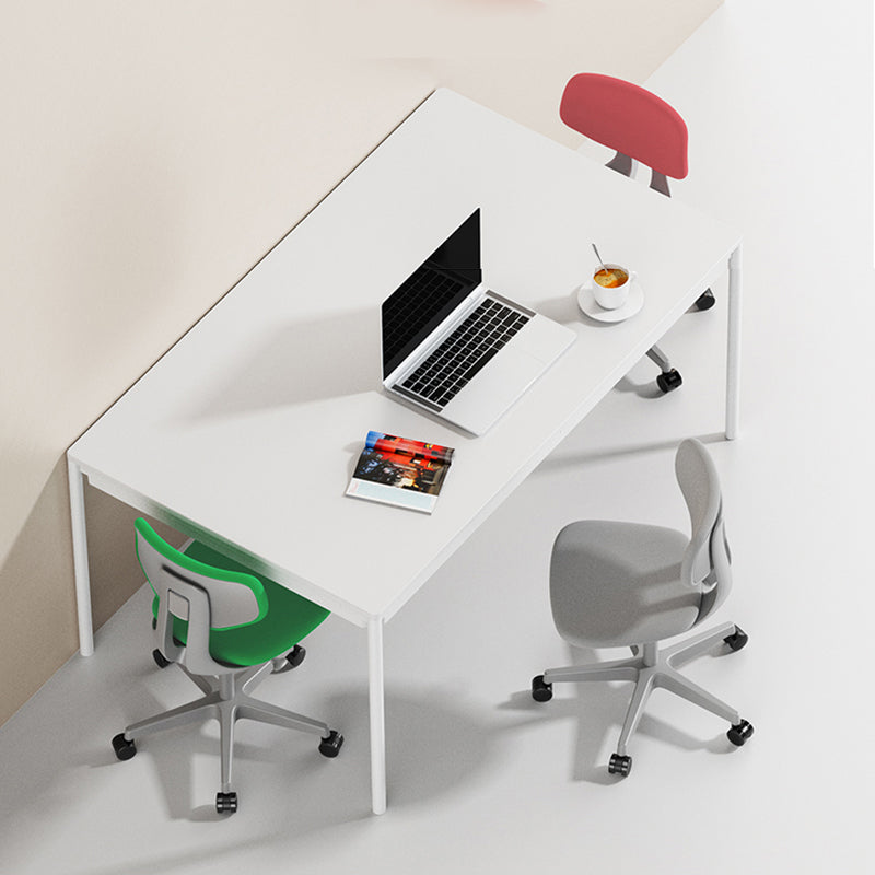 Modern Desk Chair Adjustable Seat Height Armless Office Chair with Wheels Clearhalo 'furn' 'furn_office_chair' 'Furniture' 'Office Chairs' 'Office Furniture' 'office_chair' 6674142