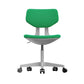 Modern Desk Chair Adjustable Seat Height Armless Office Chair with Wheels Green 1 Piece Clearhalo 'furn' 'furn_office_chair' 'Furniture' 'Office Chairs' 'Office Furniture' 'office_chair' 6674145