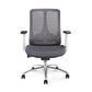 Moderne roteerbare bureaustoel Mesh Mid / High Back Desk stoel met wielen
