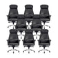 Modern Office Chair Adjustable Seat Height No Distressing Desk Chair with Wheels