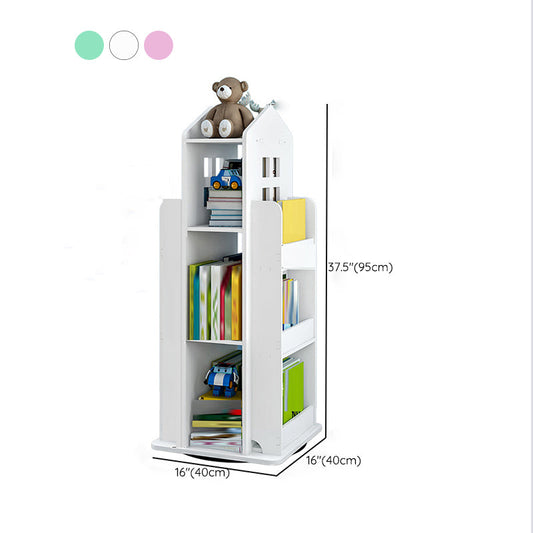 Engineered Wood Modern Bookcase Closed Back Standard Bookshelf Clearhalo 'Bookcases' 'furn' 'furn_bookcases' 'Furniture' 'Office Furniture' 6674648