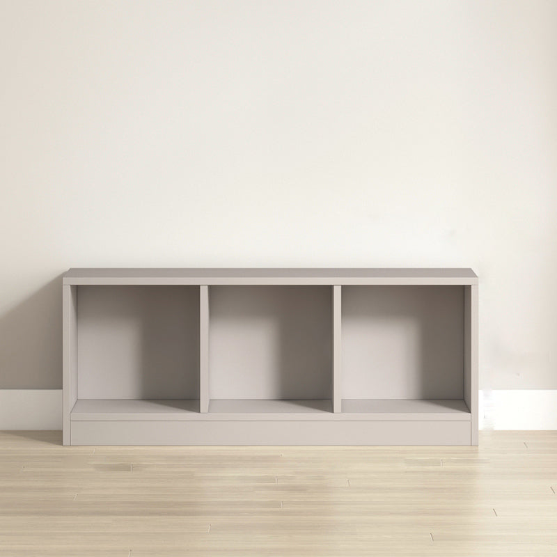 Contemporary Closed Back Bookcase Standard Wooden Bookshelf with Shelves