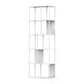 Metal Shelves Included Bookshelf Etagere Open Back Modern Bookcase