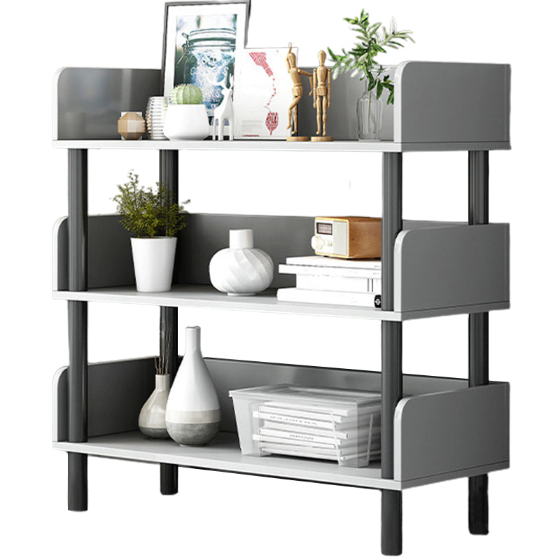 Engineered Wood Standard Bookshelf Open Back Bookcase with Shelves Clearhalo 'Bookcases' 'furn' 'furn_bookcases' 'Furniture' 'Office Furniture' 6674692