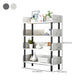 Engineered Wood Standard Bookshelf Open Back Bookcase with Shelves Clearhalo 'Bookcases' 'furn' 'furn_bookcases' 'Furniture' 'Office Furniture' 6674704