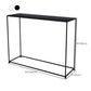 Metal Etagere Bookshelf Contemporary Open Back Bookcase with Shelves
