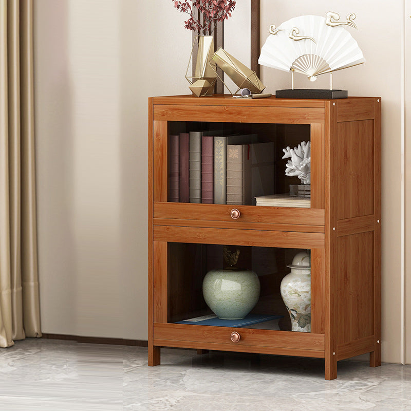 Urban Shelf Bookcase Engineered Wood Book Shelf with Cabinets for Study Room