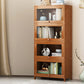 Urban Shelf Bookcase Engineered Wood Book Shelf with Cabinets for Study Room