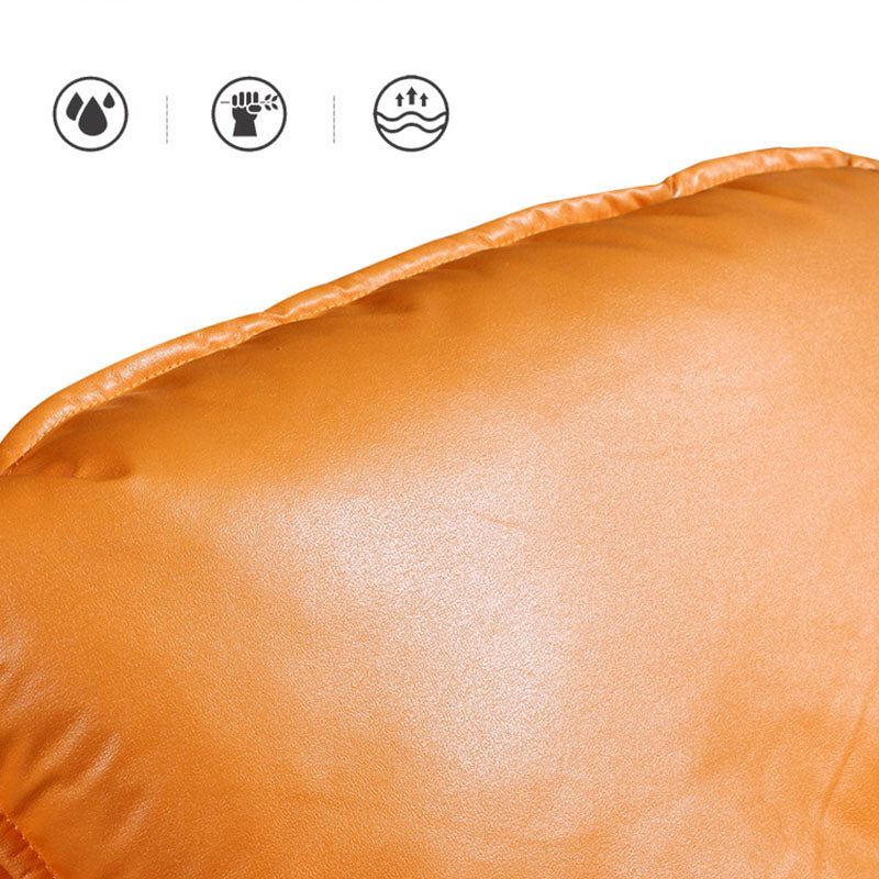 Sedia di divano pigro moderna sedia a dondolo a base di ferro in soggiorno