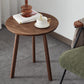 Scandinavian Solid Wood 3 Legs Double Tier Living Room Side Table