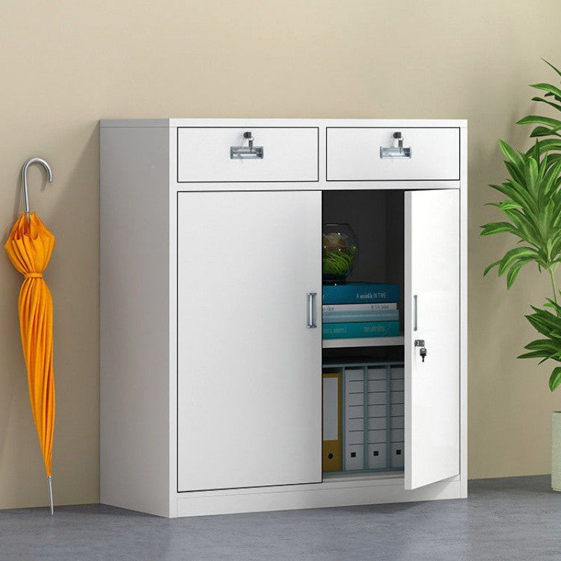 Vertica Metall -Aktenschrank moderner Farbblock -Aktenschrank für Büro