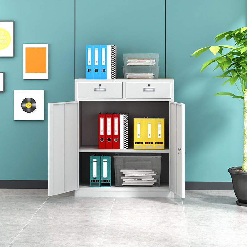 Vertica Metall -Aktenschrank moderner Farbblock -Aktenschrank für Büro