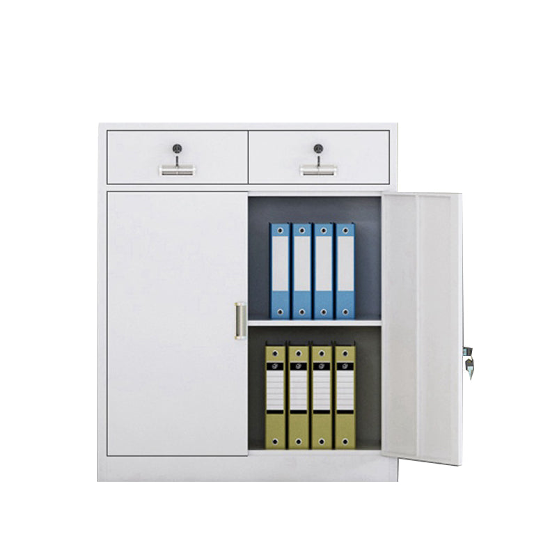 Vertica Metall -Aktenschrank moderner Farbblock -Aktenschrank für Büro