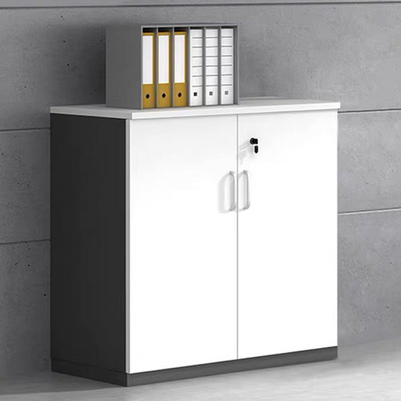 Armadio di archiviazione in stile contemporaneo Abbazzinamento laterale in legno con archiviazione di bloccaggio