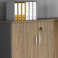 Armadio di archiviazione in stile contemporaneo Abbazzinamento laterale in legno con archiviazione di bloccaggio