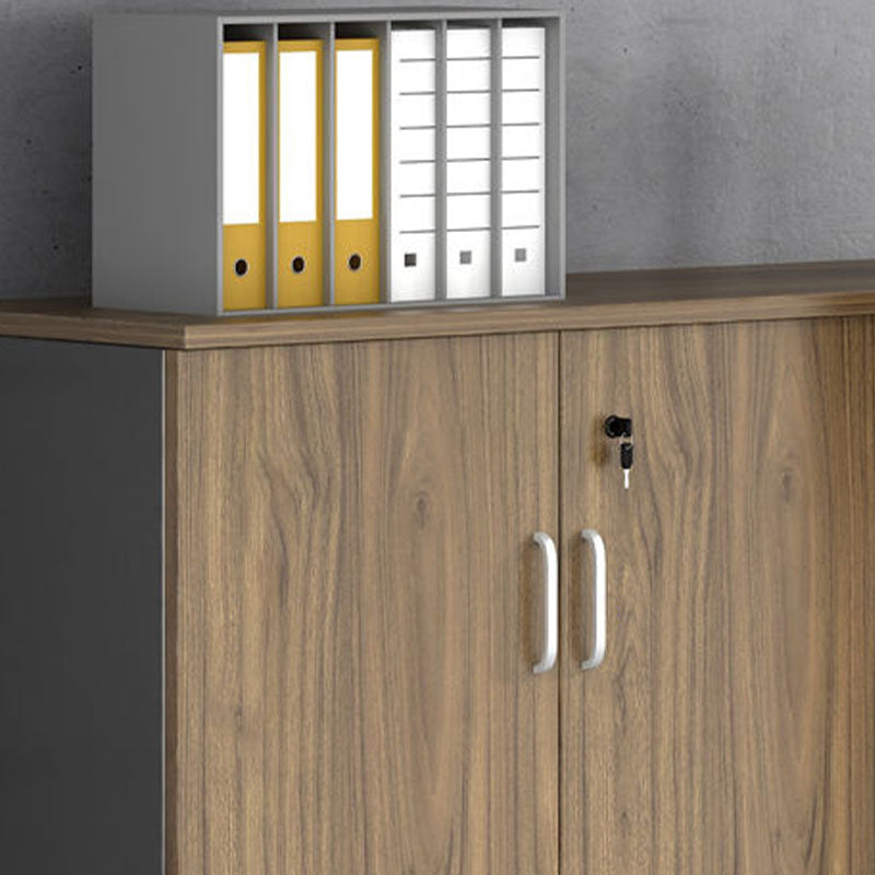 Armadio di archiviazione in stile contemporaneo Abbazzinamento laterale in legno con archiviazione di bloccaggio