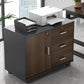 Modern File Cabinet Wood Lock Storage Filing Cabinet with Wheels Walnut 3 1 Clearhalo 'Filing Cabinets' 'filling_cabinets' 'furn' 'furn_filling_cabinets' 'Furniture' 'Office Furniture' 6676217