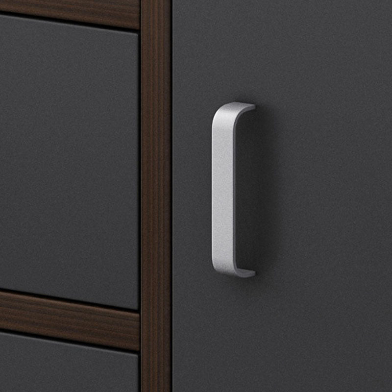 Modern File Cabinet Wood Lock Storage Filing Cabinet with Wheels Clearhalo 'Filing Cabinets' 'filling_cabinets' 'furn' 'furn_filling_cabinets' 'Furniture' 'Office Furniture' 6676222