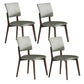 Modern 1/4/5 Pieces Dining Furniture Stone Rectangle Dining Chairs Set for Kitchen 4 Green Chairs Clearhalo 'Dining Room Sets' 'Dining Tables & Seating' 'dining_room_set' 'furn' 'furn_dining_room_set' 'Furniture' 'Kitchen & Dining Furniture' 6677014