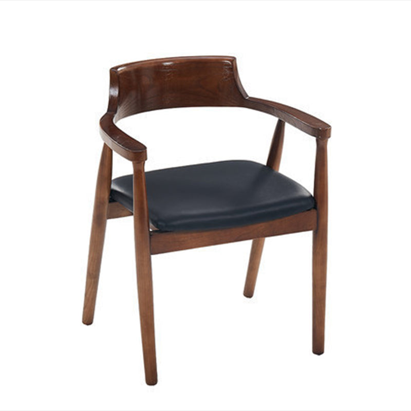 Traditionele 1/2/5/7 stukken meubels vaste houten rechthoekige eetgelegenheden in bruin