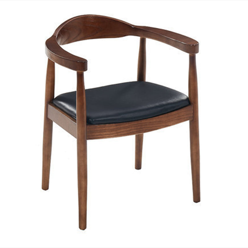 Traditionele 1/2/5/7 stukken meubels vaste houten rechthoekige eetgelegenheden in bruin